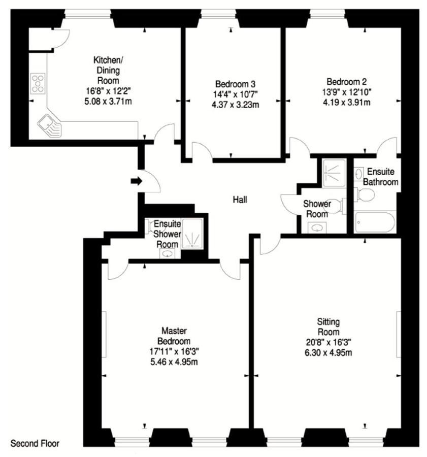 Edinburgh Castle Suite - The Edinburgh Address Экстерьер фото